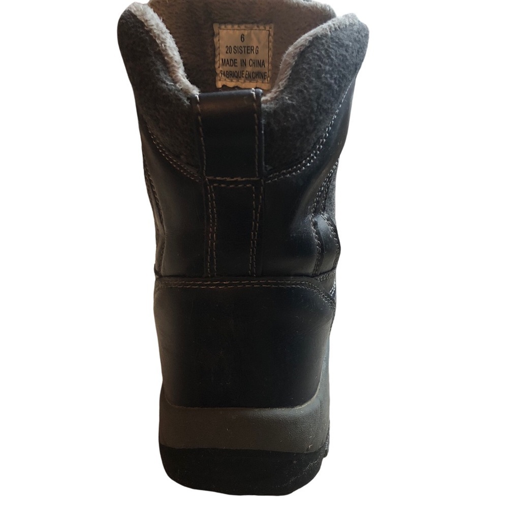 Canadiana Womens 3M Thinsulate -30‎ degrees Winter Lace-up/Lined Boots - size 6 - Picture 6 of 11